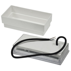 LED Pflasterstein Bodenleuchte Gartenstrahler Bodeneinbauleuchte Auenleuchte IP67 230V 10x20cm neutralwei (#PF2)