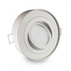 LED Aufbau Einbaustrahler rund wei� schwenkbar