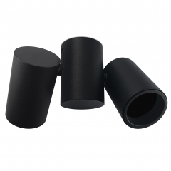 LED Aufbauleuchte Deckenspot Deckenleuchte schwenkbar 2-flammig schwarz GU10-230V